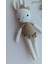 Tavşan - Harika Hayvanlar Serisi Doğal Amigurumi Oyuncak 30 cm 1 Adet 2