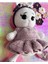 Amigurumi Örgü Oyuncak Uyku Arkadaşı Tavşan 1 Adet 3