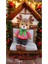 Elite Amigurumi %100 El Yapımı Örgü Kırmızı Elbiseli Oyuncak Geyik 1 Adet 3