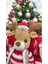 Elite Amigurumi %100 El Yapımı Örgü Kırmızı Elbiseli Oyuncak Geyik 1 Adet 4