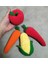 Popyo Amigurumi Örgü Meyve & Sebze Seti 12 Parça ,organik Oyuncak 1 Adet 3