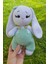 Amigurumi Uzun Kulaklı Tulumlu Uyku Arkadaşı Tavşan 1 Adet 1