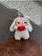 El Yapımı Örgü Beyaz Tavşan Oyuncak Amigurumi 1 Adet 5