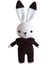 Acı Kahve Miniş Tavşan Amigurumi Organik Oyuncak 1 Adet 1