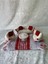 El Örgüsü Koltuk Takımı Kırmızı Beyaz Amigurumi 1 Adet 1