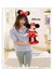Elite Minnie Mouse Kırmızı ve Pembe 40 cm Peluş Benekli Elbiseli Uyku Arkadaşı Ikili Pelüş Set 1 Adet 4