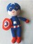 Amigurumi Kaptan Amerika Süper Kahraman Oyuncak Bebeği 1 Adet 2
