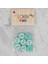 Loren Crafts Yeşil 8 Li Balık Düğme - 578 1 Adet 1