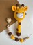 Elite Amigurumi Örgü Çıngırak ve Diş Kaşıyıcı Ikili Set 1 Adet 1