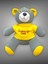 Elite Uyku Arkadaşı Peluş Ayıcık 35 cm Gri 1 Adet 1
