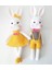 Bay ve Bayan Tavşik Amigurumi Organik Oyuncak 1 Adet 1