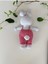 Amigurumi Organik Örgü Tombik Tavşan 1 Adet 3