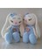 Sempatik Tavşan Amigurumi Organik Oyuncak 1 Adet 1
