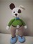 Elite Sevimli Köpek Uyku Arkadaşı Amigurumi Organik Oyuncak 1 Adet 1