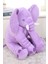 Elite Uyku Arkadaşım Yumuşacık Oyuncak Peluş Lila Uyku Fili 60 cm 1 Adet 1
