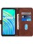 Realme 6 Pro Kılıf Tam Kaplar Deri Dokulu Kapaklı Cüzdan Standlı Kartvizitli Kopçalı Kapak Kartlıklı Uzun Askılı (Yurt Dışından) 5