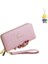 Bayan Cüzdan Uzun Moda Çift Fermuarlı Büyük Kapasiteli Clutch Kart Tutucu (Yurt Dışından) 1