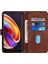 Realme 7 5g Kılıf Tam Kaplar Deri Dokulu Kapaklı Cüzdan Standlı Kartvizitli Kopçalı Kapak Kartlıklı Uzun Askılı (Yurt Dışından) 5