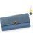 Moda Basit Kadın Uzun Cüzdan Büyük Kapasiteli Kart Tutucu Para Cüzdanı Clutch Fermuarlı Kadın Cüzdanı (Yurt Dışından) 1