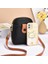 Kadın Çanta Cep Telefonu Mini Küçük Çanta Moda Omuz Crossbody Çanta Çift Katmanlı Büyük Kapasiteli Moda Cep (Yurt Dışından) 5