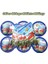 BPQ-60PCS Süper Kanatları Doğum Günü Partisi Süslemeleri Karikatür Uçak Tek Kullanımlık Sofra Plaka Bebek Duş Ev Dekorasyon Oyuncaklar Parti Malzemeleri (Yurt Dışından) 1