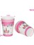 Horns-6pcs Unicorn Parti Kek Kağıt Tabaklar Bardak Balon Doğum Günü Partisi Dekorasyon Tek Kullanımlık Sofra Masa Örtüsü Kız Bebek Duş (Yurt Dışından) 3