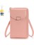 Bayan Cep Telefonu Çantası Omuz Crossbody Çantası Basit Kadın Çantası Dikey Cüzdan (Yurt Dışından) 2