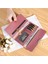 Bayan Cüzdan Kadın Clutch Uzun Üç Katlı Cüzdan Toka Çoklu Kart Yuvası Para Cüzdanı (Yurt Dışından) 3