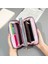 Çift Fermuarlı Cüzdan Bayanlar Uzun Büyük Kapasiteli Çift Katmanlı Cüzdan Baskılı Clutch Cep Telefonu (Yurt Dışından) 2