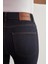 Skinny Fit Flare Paça Lacivert Denim Pantolon 5