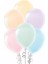 Karışık Renkli Makaron Balon 12" 1