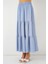 Kadın Ayrobin Uzun Etek 8048 - Mavi 2
