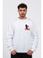 Regular Göğüste Baskılı Scary Sweatshirt 3
