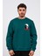 Regular Göğüste Baskılı Scary Sweatshirt 3