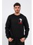 Regular Göğüste Baskılı Scary Sweatshirt 3