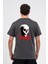 Regular Sırtta Scary Baskılı Tshirt 3