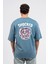 Oversize Sırtta Shocked Baskılı Tshirt 2