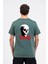 Regular Sırtta Scary Baskılı Tshirt 3