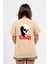 Regular Sırtta Scary Baskılı Tshirt 2