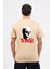 Regular Sırtta Scary Baskılı Tshirt 3