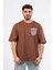 Oversize Göğüste Shocked Baskılı Tshirt 2