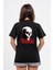 Regular Sırtta Scary Baskılı Tshirt 2