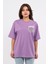 Oversize Göğüste Shocked Baskılı Tshirt 1