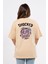 Oversize Sırtta Shocked Baskılı Tshirt 1