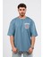Oversize Göğüste Shocked Baskılı Tshirt 2