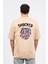 Oversize Sırtta Shocked Baskılı Tshirt 2