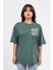 Oversize Göğüste Shocked Baskılı Tshirt 1