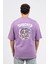 Oversize Sırtta Shocked Baskılı Tshirt 2