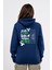 Regular Sırtta Not Free Baskılı Hoodie 1
