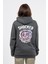 Oversize Sırtta Shocked Baskılı Hoodie 1